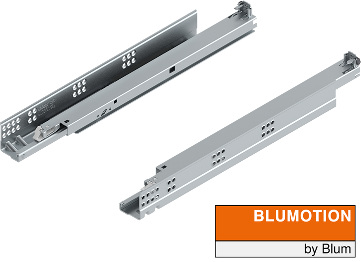 Blum TANDEM plus Vollauszug 560H mit BLUMOTION ohne Kupplungen