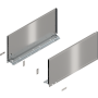 Blum LEGRABOX Zarge Höhe F (239,9 mm) NL=500mm pure Edelstahl