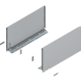 Blum LEGRABOX pure Zarge Höhe F 239,9mm NL=450mm polarsilber