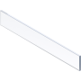 Blum MERIVOBOX Einschubelement aus Glas klar KB=600mm H=75mm S=8mm f.19mm