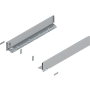 Blum LEGRABOX pure Zarge Höhe M 90,3mm NL=550mm polarsilber