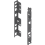 Blum LEGRABOX Holzrückwandhalter Höhe C (189mm) oriongrau