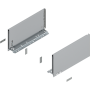 Blum LEGRABOX pure Zarge Höhe C 176,8mm NL=350mm polarsilber