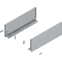 Blum LEGRABOX pure Zarge Höhe C 176,8mm NL=500mm polarsilber