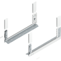 Blum LEGRABOX Zarge Höhe C (176,8 mm) NL=550mm L/R free seidenweiß matt