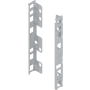 Blum LEGRABOX Holzrückwandhalter Höhe C 189mm polarsilber