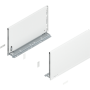Blum LEGRABOX pure Zarge Höhe F 239,9mm NL=400mm seidenweiß