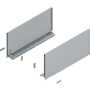 Blum LEGRABOX pure Zarge Höhe F 239,9mm NL=500mm polarsilber