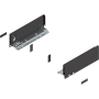 Blum LEGRABOX Zarge Höhe M (90,3mm) NL=270mm pure terraschwarz