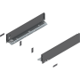 Blum LEGRABOX Zarge Höhe M (90,3mm) NL=450mm pure oriongrau