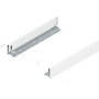 Blum LEGRABOX Zarge Höhe M (90,3mm) NL=500mm pure seidenweiß