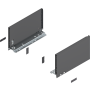 Blum LEGRABOX Zarge Höhe C (176,8 mm) NL=300mm pure oriongrau
