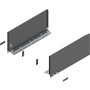Blum LEGRABOX Zarge Höhe C (176,8 mm) NL=400mm pure oriongrau