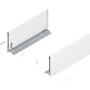 Blum LEGRABOX Zarge Höhe C (176,8 mm) NL=400mm pure seidenweiß