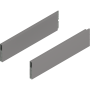 Blum MERIVOBOX BOXCAP NL=400mm Höhe E LS/RS indiumgrau
