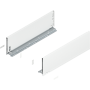 Blum LEGRABOX Zarge Höhe C (176,8 mm) NL=550mm pure seidenweiß