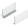 Blum LEGRABOX Zarge Höhe F (239,9 mm) NL=450mm pure oriongrau