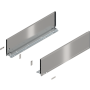 Blum LEGRABOX Zarge Höhe C (176,8 mm) NL=600mm pure Edelstahl