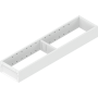 Blum AMBIA-LINE Schubkastenrahmen NL=450mm B=100mm seidenweiß matt