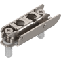 Blum CLIP Montageplatte gerade (20/32mm) 3mm Stahl EXPANDO HV: Exzenter vern.