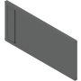 Blum AMBIA-LINE Querteiler einzeln für B=218mm H=110mm oriongrau matt
