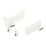 Blum AVENTOS HK top Hochklappe Abdeckkappenset LS/RS SERVO-DRIVE seidenw/inox