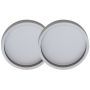 EUROBAT Glastürgriffmuschel EGM 300 D=65mm zum kleben Alu Edelstahl finish
