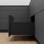 Blum Set LEGRABOX pure Höhe F NL= 550mm 70 kg carbonschwarz