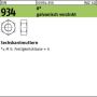 Sechskantmuttern DIN 934 6-8 M 2 galv. verzinkt gal Zn VE=100St
