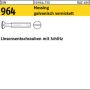 Linsen-Senkschr.DIN 964 Messing M 5x40 galv.vernickelt Ms Ni VE=200St