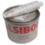 ALSIBOIS Holzspachtel 2Komp. Dose=0,4Ltr. weiß mit Härter