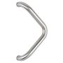 EUROBAT Türgriff gekröpft-Winkel D=30mm BA=300mm Edelstahl matt
