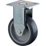 BS Apparate Bockrolle Ø50mm Tragkraft=50kg m. Gummirad und Gleitlager
