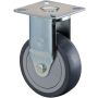 BS Apparate Bockrolle m.Gummirad u.Kugellager Ø50mm Tragkraft=50kg