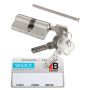 EUROBAT Wendeschlüsselzyl. MMV m. SI-Karte BL 30/35 Not-/Gefahrenfkt. 3 Schl.