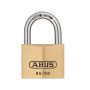 ABUS Hangschloss 85GL/50mm Messing mit 2 Schlüssel Serie KA/BM2679