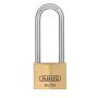 ABUS Hangschloss 85/50HB80 Messing mit 2 Schlüssel versch.schl.