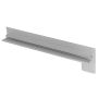 Alu-Abschluss Klinker EV1 silber 50mm links