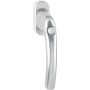 HOPPE Fenstergriff Tokyo 0710SV/U26 ST=35mm DRuckknopf F1