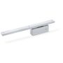 GEZE ActiveStop SET Türstopper / Türdämpfer Glas aufliegend RAL 9006 silber