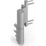 Hahn Kunststoff-Rollenband KT-R Direkbef. Nut=16/3,5mm 120kg VE=1 Weiß RAL 9016