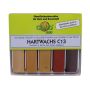 CleHo Hartwachs C13 Sortiment 4 Nr.504 buche/erle/rüster/mahagoni