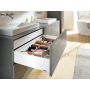 Blum Set LEGRABOX pure K BLUMOTION NL=450mm 40kg seidenweiß matt