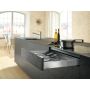 Blum Set LEGRABOX pure Höhe N BLUMOTION NL=450mm 40kg Edelstahl