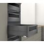 Blum Set Innenauszug m.Reling MERIVOBOX Höhe E 192mm NL=600mm 40kg oriongrau