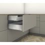 Blum Set Innenschubkasten MERIVOBOX Höhe K 129mm NL=400mm 40kg indiumgrau