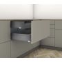 Blum Set Innenschubkasten MERIVOBOX Höhe K 129mm NL=400mm 40kg oriongrau