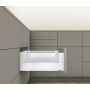 Blum Set Frontauszug m.BOXCOVER MERIVOBOX Höhe E 192mm NL=600mm 40kg seidenweiß