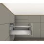 Blum Set Frontauszug m.Reling MERIVOBOX Höhe E 192mm NL=400mm 40kg indiumgrau