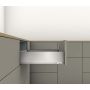 Blum Set Schubkasten MERIVOBOX Höhe K 129mm NL=450mm 70kg indiumgrau